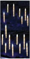 PREMIER 24pc Chaser Icicles with 72 Warm White LEDs -