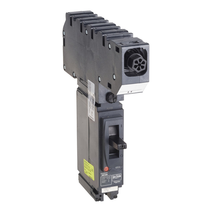 Schneider MGP1001L1 Powerpact 4 - Molded Case Circuit Breaker - 1P - 100A - 230 V - L1