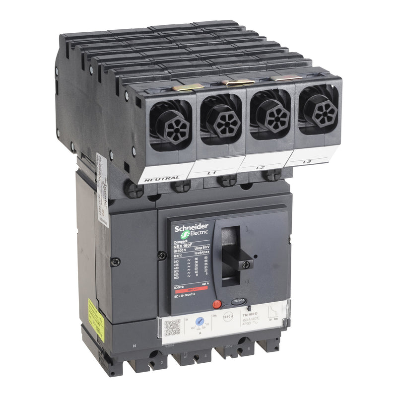 Schneider MGP1604X Powerpact 4 - Molded Case Circuit Breaker - 3P + N - 160A - 415 V