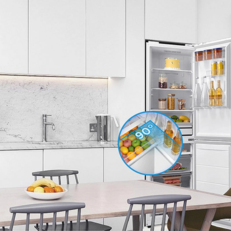 Midea MDRB379FGD01 54.7cm 60/40 Total No Frost Fridge Freezer - White