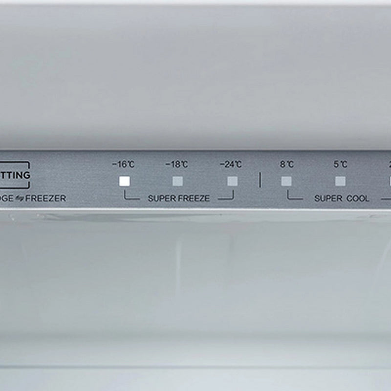 Midea MDRB379FGD01 54.7cm 60/40 Total No Frost Fridge Freezer - White