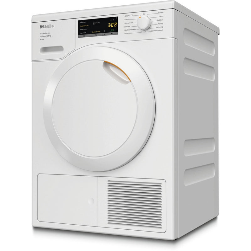 Miele TEA525 8kg Heat Pump Tumble Dryer - White