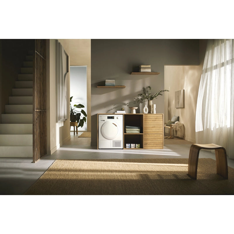 Miele TEA525 8kg Heat Pump Tumble Dryer - White