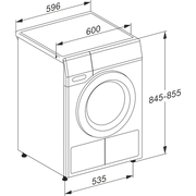 Miele TEC645 WP 8kg Tumble Dryer - White - Bonus Superstore