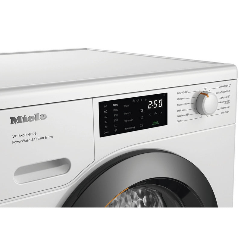 Miele WED385 WCS 9kg 1400 Spin Washing Machine - White