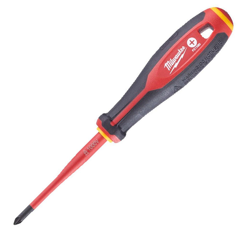 Milwaukee 5 Piece TRI-LOBE VDE SL/PZ Screwdriver Set with Voltage Tester