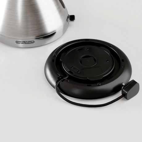 Morphy Richards 100130 1.5 Litres Venture Pyramid Rapid Boil Kettle - Brushed Stainless Steel