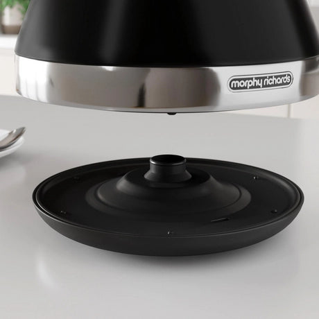 Morphy Richards 100131 1.5 Litres Venture Pyramid Rapid Boil Kettle - Black