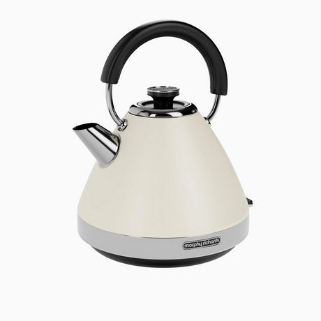 Morphy Richards 100132 1.5 Litres Venture Pyramid Rapid Boil Kettle - Cream