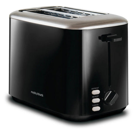 Morphy Richards 222064 2 Slice Toaster - Black Morphy Richards