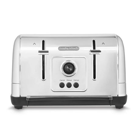 Morphy Richards Venture 4 Slice Toaster - Brushed
