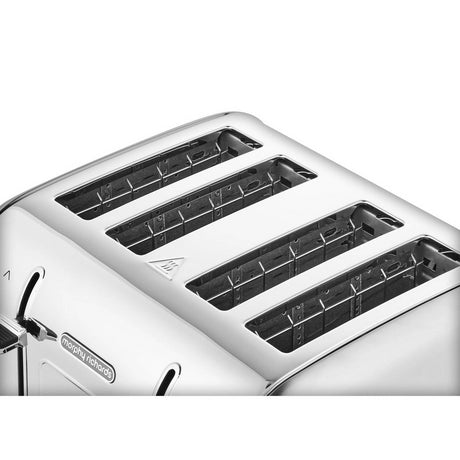 Morphy Richards Venture 4 Slice Toaster - Brushed