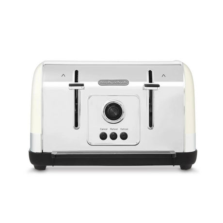 Morphy Richards Venture 4 Slice Toaster - Cream