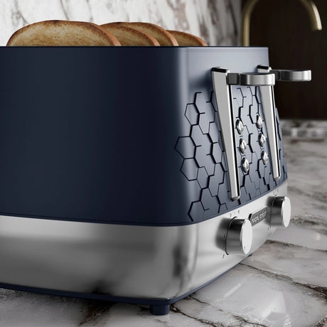 Morphy Richards 243021 Cassini 4-Slice Toaster Outer Space - Blue