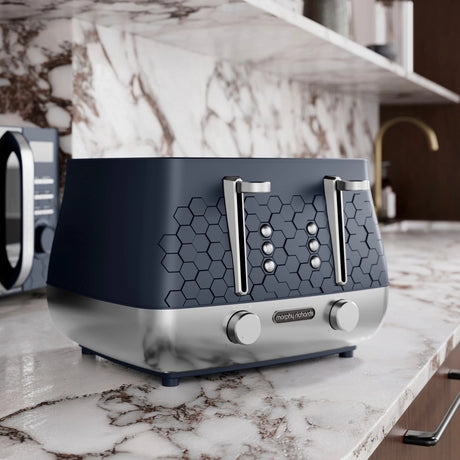 Morphy Richards 243021 Cassini 4-Slice Toaster Outer Space - Blue