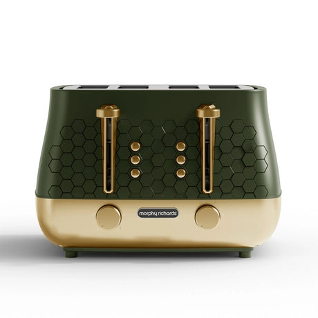 Morphy Richards 243022 Cassini 4-Slice Toaster Olivine - Green