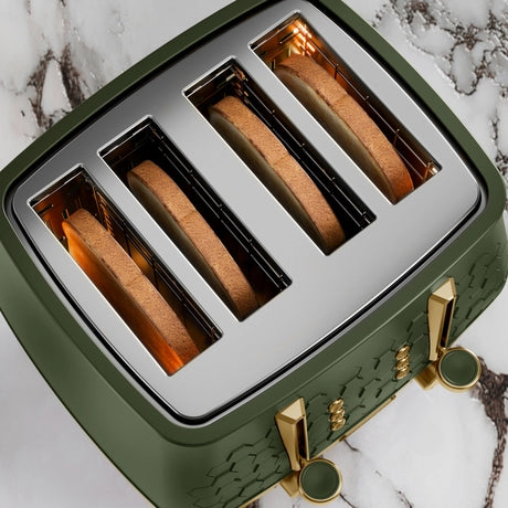 Morphy Richards 243022 Cassini 4-Slice Toaster Olivine - Green