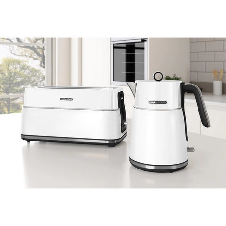 Morphy Richards Signature 4 Slice Toaster - Moonlight White