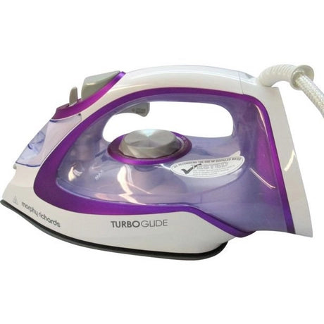 Morphy Richards 302000 TurboGlide Steam Iron - Purple - Bonus Superstore