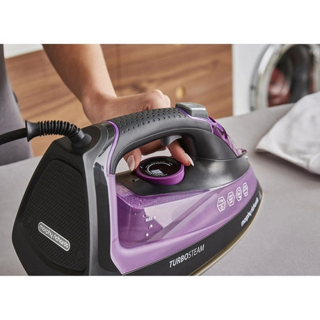 Morphy Richards 303140 Turbosteam 2800W Steam Iron - Purple - Bonus Superstore