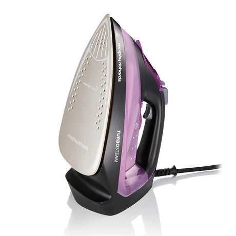 Morphy Richards 303140 Turbosteam 2800W Steam Iron - Purple - Bonus Superstore