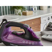 Morphy Richards 303140 Turbosteam 2800W Steam Iron - Purple - Bonus Superstore