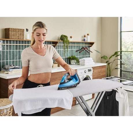 Morphy Richards 303210 Turbosteam 3100w Pro Digital Intellitemp Iron - Blue