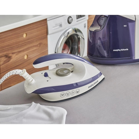 Morphy Richards 333202 Speed Steam 3000W Steam Generator - Purple - Bonus Superstore