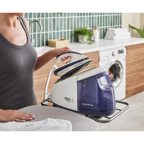 Morphy Richards 333202 Speed Steam 3000W Steam Generator - Purple - Bonus Superstore