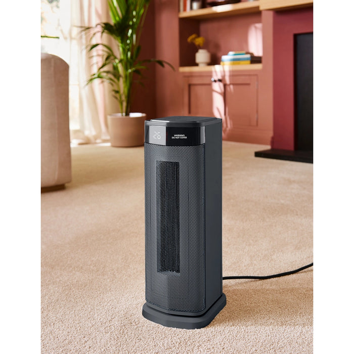 Morphy Richards 825402 2kW Ceramic Tower Fan Heater - Grey