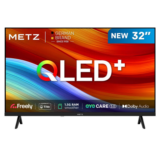 Metz 32MQH6800ZUK 32" Metz HD Smart QLED TV with Freely Power by Tivo - Black - Bonus Superstore