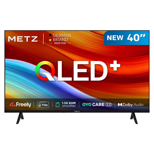 Metz 40MQH6800ZUK 40" HD Smart QLED TV with Freely Power by Tivo - Black - Bonus Superstore