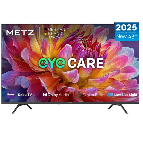 Metz 43MRF6000ZUK 43" 4K DLED Smart TV - Black