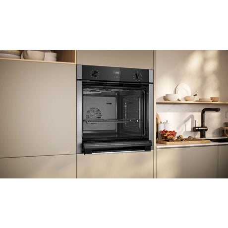 Neff B3ACE4AN3B 59.4cm Built In Electric Single Oven - Stainless Steel - Bonus Superstore