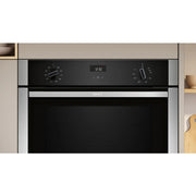 Neff B3ACE4AN3B 59.4cm Built In Electric Single Oven - Stainless Steel - Bonus Superstore
