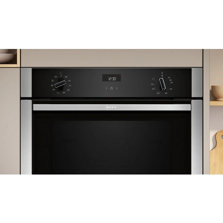 Neff B3ACE4AN3B 59.4cm Built In Electric Single Oven - Stainless Steel