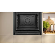 Neff B54CR71G0B 60cm Slide and Hide Built In Electric Single Oven - Bonus Superstore