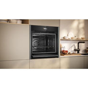 Neff B54CR71G0B 60cm Slide and Hide Built In Electric Single Oven - Bonus Superstore