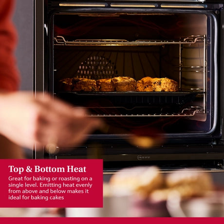 Neff B6ACH7AG7B 59.4cm Built In Electric Single Oven - Graphite Grey