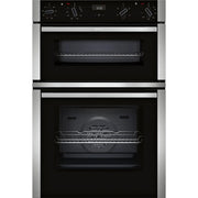 Neff U1ACE2AN3B 59.4cm Built In Electric Double Oven - Stainless Steel - Bonus Superstore