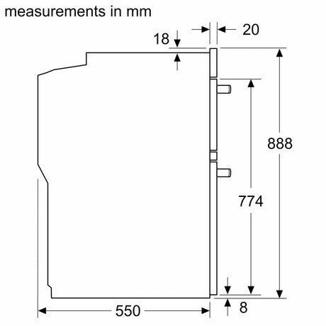 Neff U1ACE2AN3B 59.4cm Built In Electric Double Oven - Stainless Steel - Bonus Superstore