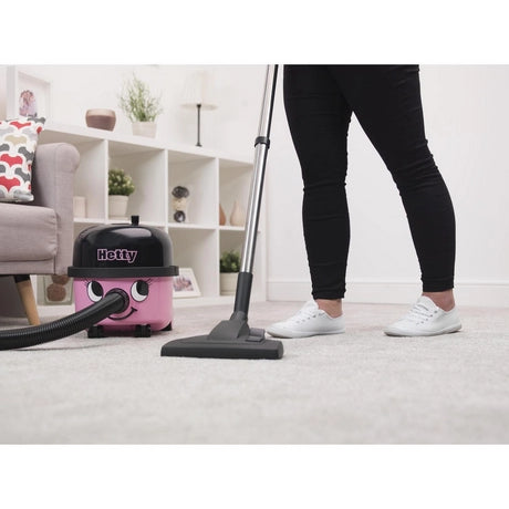 Numatic 902289 Hetty Vacuum Cleaner - Pink - Bonus Superstore
