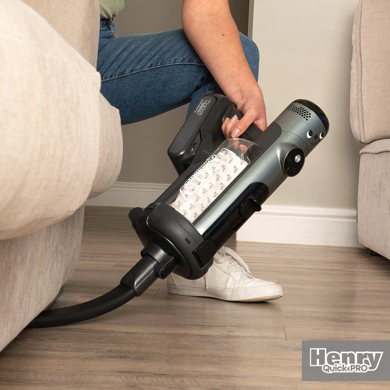 Numatic Henry Quick Pro Cordless Dry Vacuum Cleaner - Grey