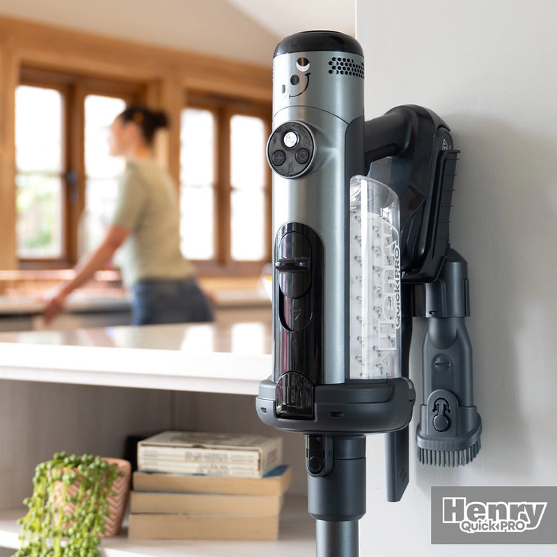 Numatic Henry Quick Pro Cordless Dry Vacuum Cleaner - Grey