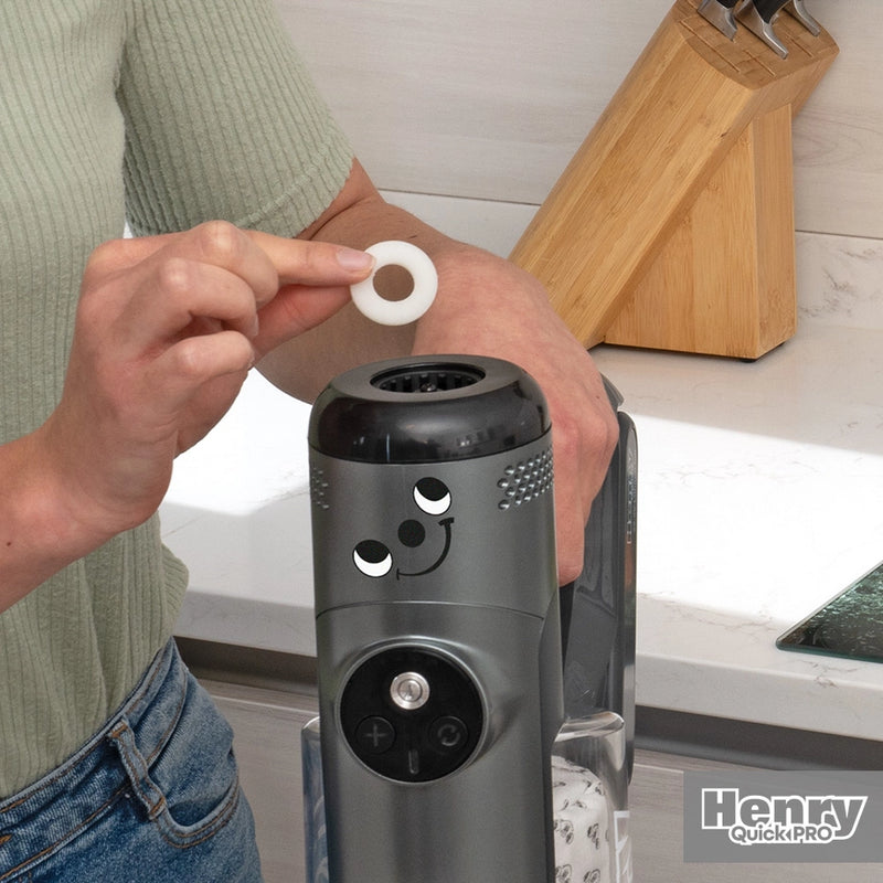 Numatic Henry Quick Pro Cordless Dry Vacuum Cleaner - Grey
