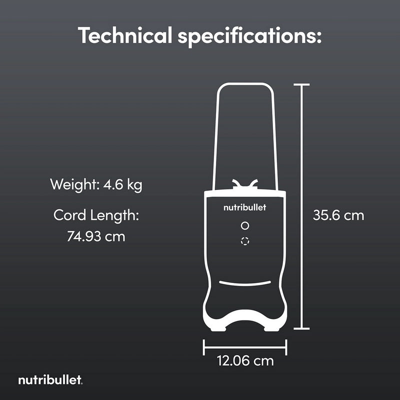 Nutribullet NB-500 McLaren Ultra Blender - Grey