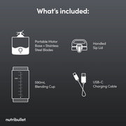 Nutribullet NBG-200 McLaren Portable Blender - Grey - Bonus Superstore