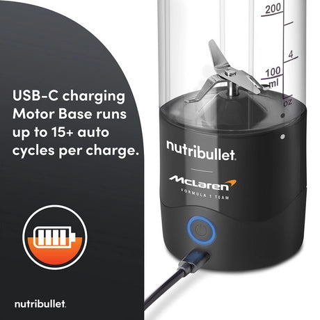 Nutribullet NBG-200 McLaren Portable Blender - Grey
