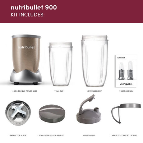 Nutribullet NBLP9 900 Series Blender - Champagne