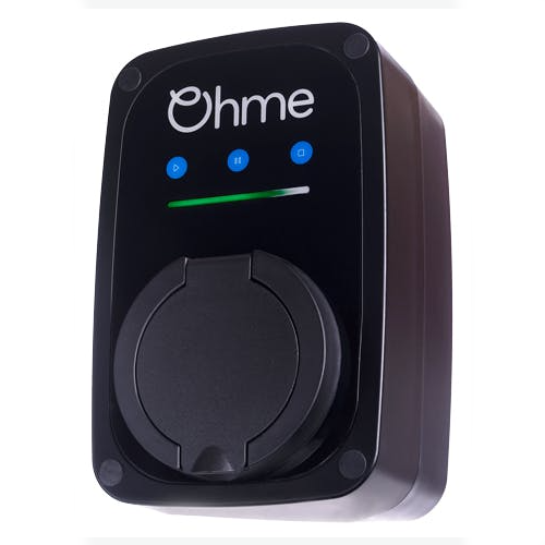 OHME-EPOD - OHME 7.4KW EPOD HOME EV CHARGER TYPE 2 BLACK